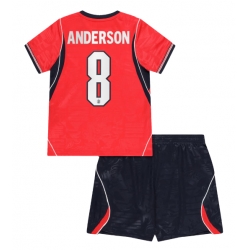 England Elliot Anderson #8 Auswärtstrikot Kinder WM 2026 Kurzarm (+ kurze hosen)