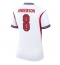 England Elliot Anderson #8 Heimtrikot Frauen WM 2026 Kurzarm England Elliot Anderson #8 Heimtrikot Frauen WM 2026 Kurzarm