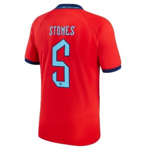 England John Stones #5 Auswärtstrikot WM 2022 Kurzarm