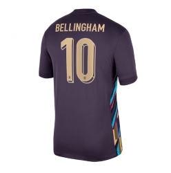 England Jude Bellingham #10 Auswärtstrikot Frauen EM 2024 Kurzarm