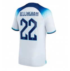 England Jude Bellingham #22 Heimtrikot WM 2022 Kurzarm