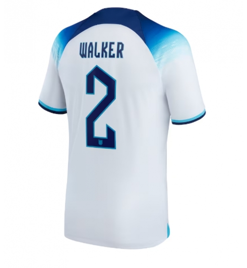 England Kyle Walker #2 Heimtrikot WM 2022 Kurzarm