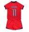 England Marcus Rashford #11 Auswärtstrikot Kinder WM 2022 Kurzarm (+ kurze hosen)