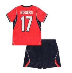 England Morgan Rogers #17 Auswärtstrikot Kinder WM 2026 Kurzarm (+ kurze hosen)