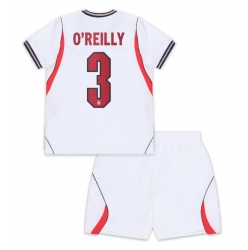 England Nico O'Reilly #3 Heimtrikot Kinder WM 2026 Kurzarm (+ kurze hosen)