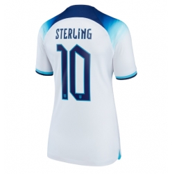 England Raheem Sterling #10 Heimtrikot Frauen WM 2022 Kurzarm