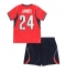 England Reece James #24 Auswärtstrikot Kinder WM 2026 Kurzarm (+ kurze hosen)