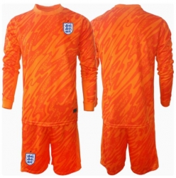 England Torwart Heimtrikot Kinder EM 2024 Langarm (+ kurze hosen)