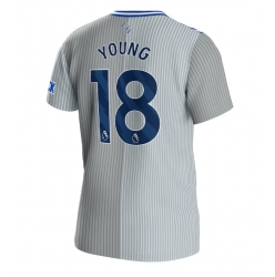 Everton Ashley Young #18 3rd trikot 2023-24 Kurzarm