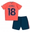 Everton Ashley Young #18 Auswärtstrikot Kinder 2023-24 Kurzarm (+ kurze hosen)
