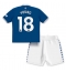 Everton Ashley Young #18 Heimtrikot Kinder 2023-24 Kurzarm (+ kurze hosen)