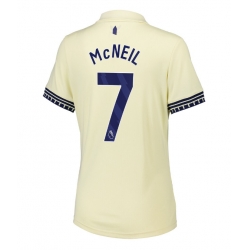 Everton Dwight McNeil #7 Auswärtstrikot Frauen 2025-26 Kurzarm