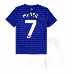 Everton Dwight McNeil #7 Heimtrikot Kinder 2025-26 Kurzarm (+ kurze hosen)