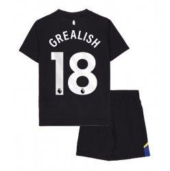 Everton Jack Grealish #18 3rd trikot Kinder 2025-26 Kurzarm (+ kurze hosen)