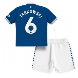 Everton James Tarkowski #6 Heimtrikot Kinder 2023-24 Kurzarm (+ kurze hosen)