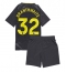 Everton Jarrad Branthwaite #32 Auswärtstrikot Kinder 2024-25 Kurzarm (+ kurze hosen)