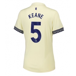 Everton Michael Keane #5 Auswärtstrikot Frauen 2025-26 Kurzarm