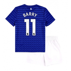Everton Thierno Barry #11 Heimtrikot Kinder 2025-26 Kurzarm (+ kurze hosen)