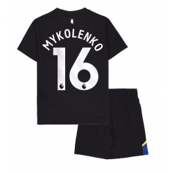 Everton Vitaliy Mykolenko #16 3rd trikot Kinder 2025-26 Kurzarm (+ kurze hosen)