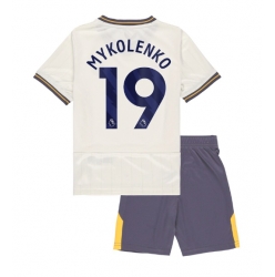 Everton Vitaliy Mykolenko #19 3rd trikot Kinder 2024-25 Kurzarm (+ kurze hosen)
