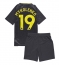 Everton Vitaliy Mykolenko #19 Auswärtstrikot Kinder 2024-25 Kurzarm (+ kurze hosen)