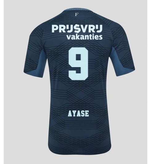 Feyenoord Ayase Ueda #9 Auswärtstrikot 2025-26 Kurzarm Feyenoord Ayase Ueda #9 Auswärtstrikot 2025-26 Kurzarm