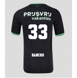 Feyenoord David Hancko #33 Auswärtstrikot 2024-25 Kurzarm