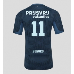 Feyenoord Goncalo Borges #11 Auswärtstrikot 2025-26 Kurzarm
