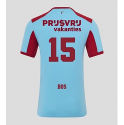 Feyenoord Jordan Bos #15 3rd trikot 2025-26 Kurzarm