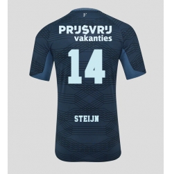 Feyenoord Sem Steijn #14 Auswärtstrikot 2025-26 Kurzarm