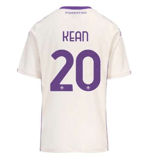 Fiorentina Moise Kean #20 Auswärtstrikot 2025-26 Kurzarm Fiorentina Moise Kean #20 Auswärtstrikot 2025-26 Kurzarm