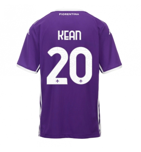 Fiorentina Moise Kean #20 Heimtrikot 2025-26 Kurzarm Fiorentina Moise Kean #20 Heimtrikot 2025-26 Kurzarm