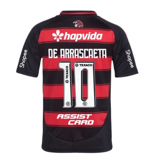 Flamengo Giorgian de Arrascaeta #10 Heimtrikot 2025-26 Kurzarm Flamengo Giorgian de Arrascaeta #10 Heimtrikot 2025-26 Kurzarm