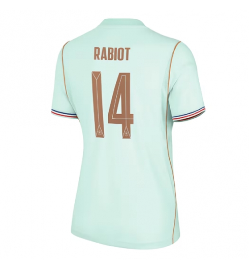 Frankreich Adrien Rabiot #14 Auswärtstrikot Frauen WM 2026 Kurzarm Frankreich Adrien Rabiot #14 Auswärtstrikot Frauen WM 2026 Kurzarm