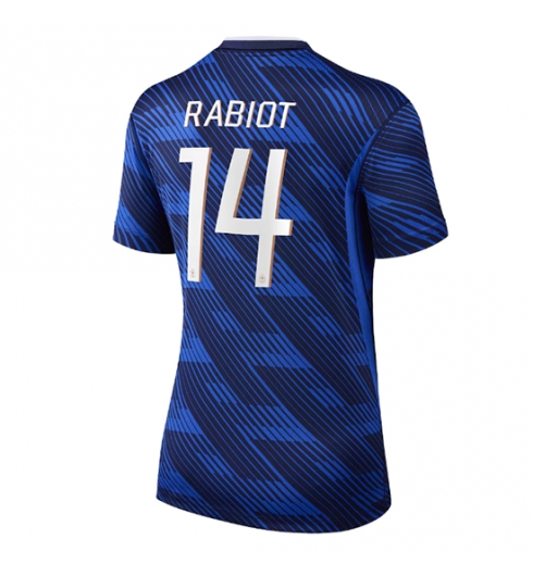 Frankreich Adrien Rabiot #14 Heimtrikot Frauen WM 2026 Kurzarm Frankreich Adrien Rabiot #14 Heimtrikot Frauen WM 2026 Kurzarm