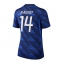 Frankreich Adrien Rabiot #14 Heimtrikot Frauen WM 2026 Kurzarm Frankreich Adrien Rabiot #14 Heimtrikot Frauen WM 2026 Kurzarm