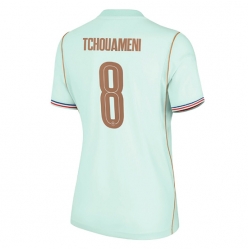 Frankreich Aurelien Tchouameni #8 Auswärtstrikot Frauen WM 2026 Kurzarm