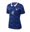 Frankreich Aurelien Tchouameni #8 Heimtrikot Frauen WM 2026 Kurzarm Frankreich Aurelien Tchouameni #8 Heimtrikot Frauen WM 2026 Kurzarm