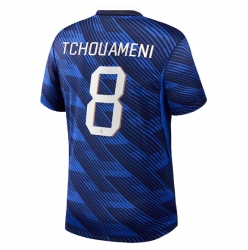 Frankreich Aurelien Tchouameni #8 Heimtrikot WM 2026 Kurzarm