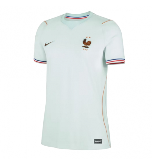 Frankreich Auswärtstrikot Frauen WM 2026 Kurzarm Frankreich Auswärtstrikot Frauen WM 2026 Kurzarm