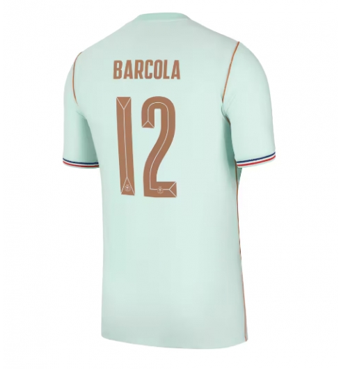 Frankreich Bradley Barcola #12 Auswärtstrikot WM 2026 Kurzarm Frankreich Bradley Barcola #12 Auswärtstrikot WM 2026 Kurzarm