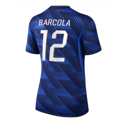 Frankreich Bradley Barcola #12 Heimtrikot Frauen WM 2026 Kurzarm