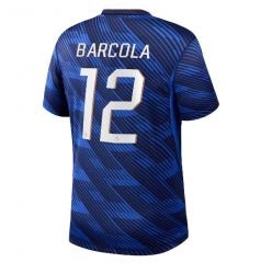Frankreich Bradley Barcola #12 Heimtrikot WM 2026 Kurzarm
