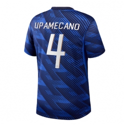 Frankreich Dayot Upamecano #4 Heimtrikot WM 2026 Kurzarm