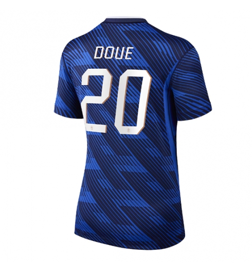 Frankreich Desire Doue #20 Heimtrikot Frauen WM 2026 Kurzarm Frankreich Desire Doue #20 Heimtrikot Frauen WM 2026 Kurzarm