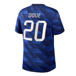 Frankreich Desire Doue #20 Heimtrikot WM 2026 Kurzarm