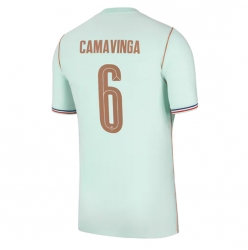 Frankreich Eduardo Camavinga #6 Auswärtstrikot WM 2026 Kurzarm
