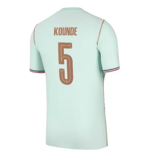 Frankreich Jules Kounde #5 Auswärtstrikot WM 2026 Kurzarm Frankreich Jules Kounde #5 Auswärtstrikot WM 2026 Kurzarm