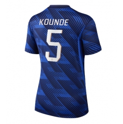 Frankreich Jules Kounde #5 Heimtrikot Frauen WM 2026 Kurzarm