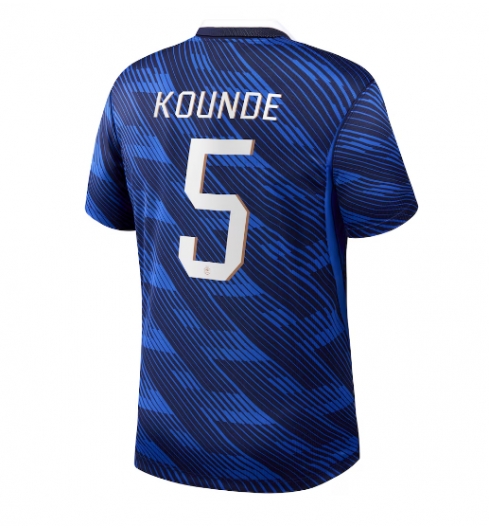 Frankreich Jules Kounde #5 Heimtrikot WM 2026 Kurzarm Frankreich Jules Kounde #5 Heimtrikot WM 2026 Kurzarm